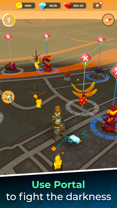 Magic Streets: GPS RPG Go Game遊戲截圖
