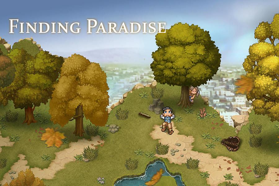 Screenshot of the video of Finding Paradise(DEMO)