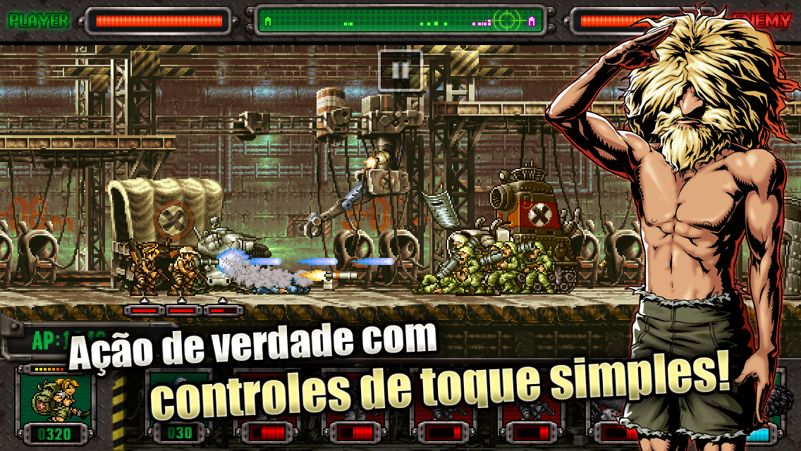 Captura de Tela do Jogo METAL SLUG DEFENSE