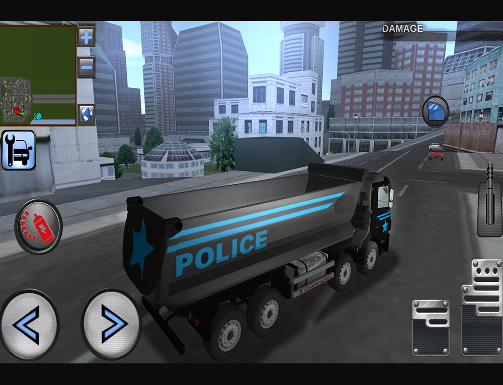 3D Police Truck Simulator 2016 Game Screenshot