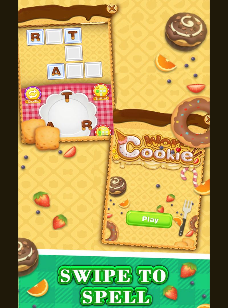 Screenshot of Word Cooky - Cookie Words for Fun
