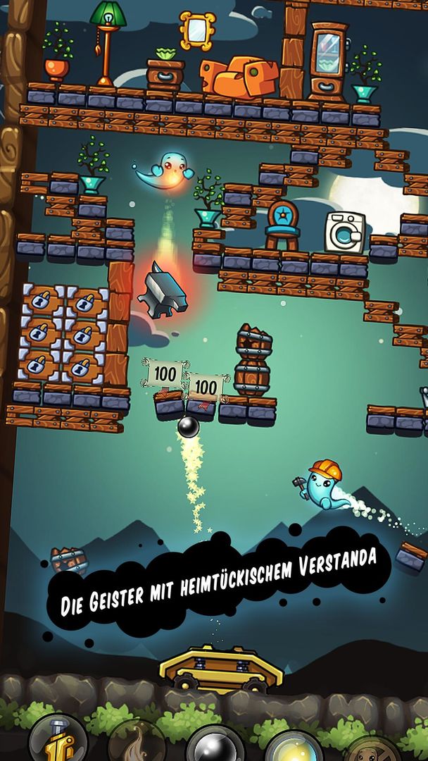 Brick Breaker - Ghostanoid screenshot game