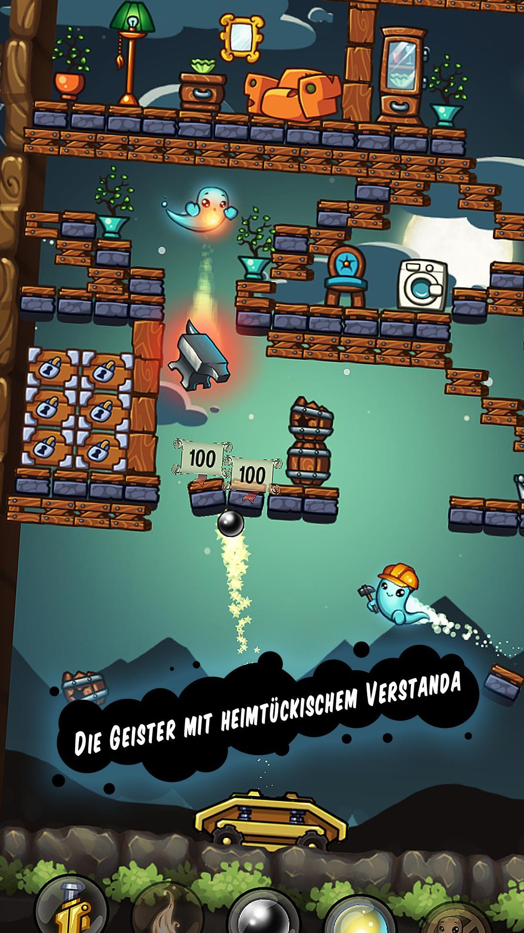 Скриншот игры Brick Breaker - Ghostanoid