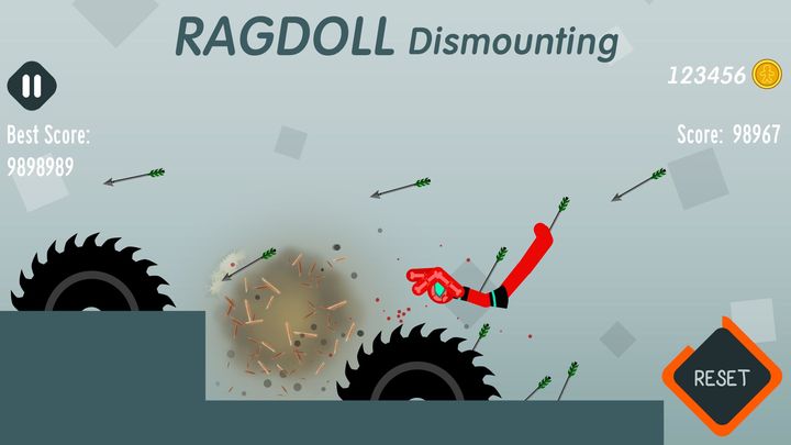 Screenshot 1 of Ragdoll Dismounting 1.96