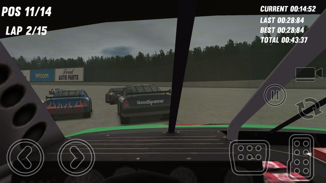 Thunder Stock Cars 2 게임 스크린 샷