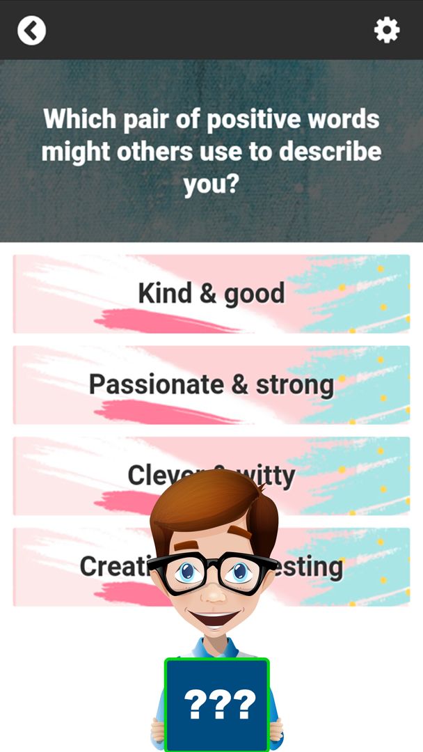 Screenshot of What UT Character Are You? Per