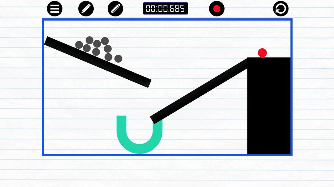 Physics Drop screenshot game