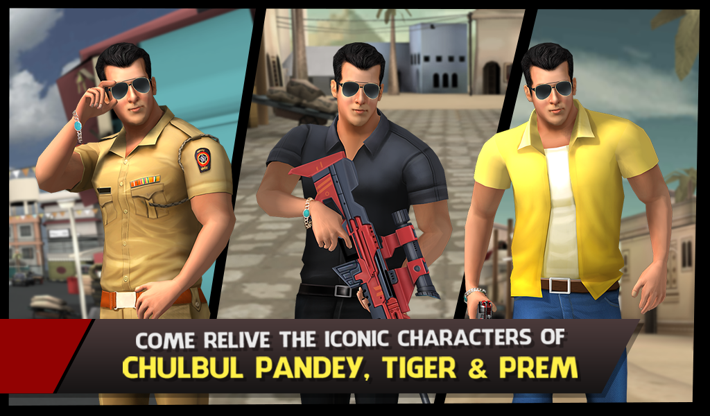 Ảnh chụp màn hình Being SalMan:The Official Game