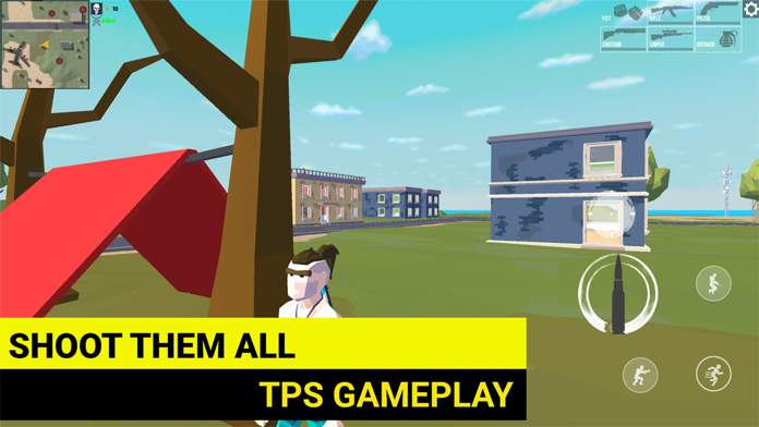 Fort Fire Survival War Craft Game Screenshot