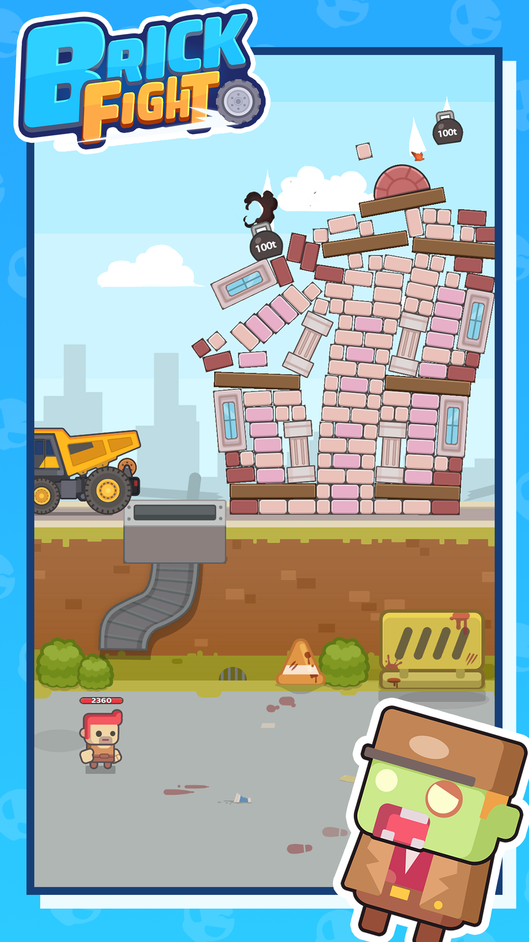 Brick Fight Game Screenshot