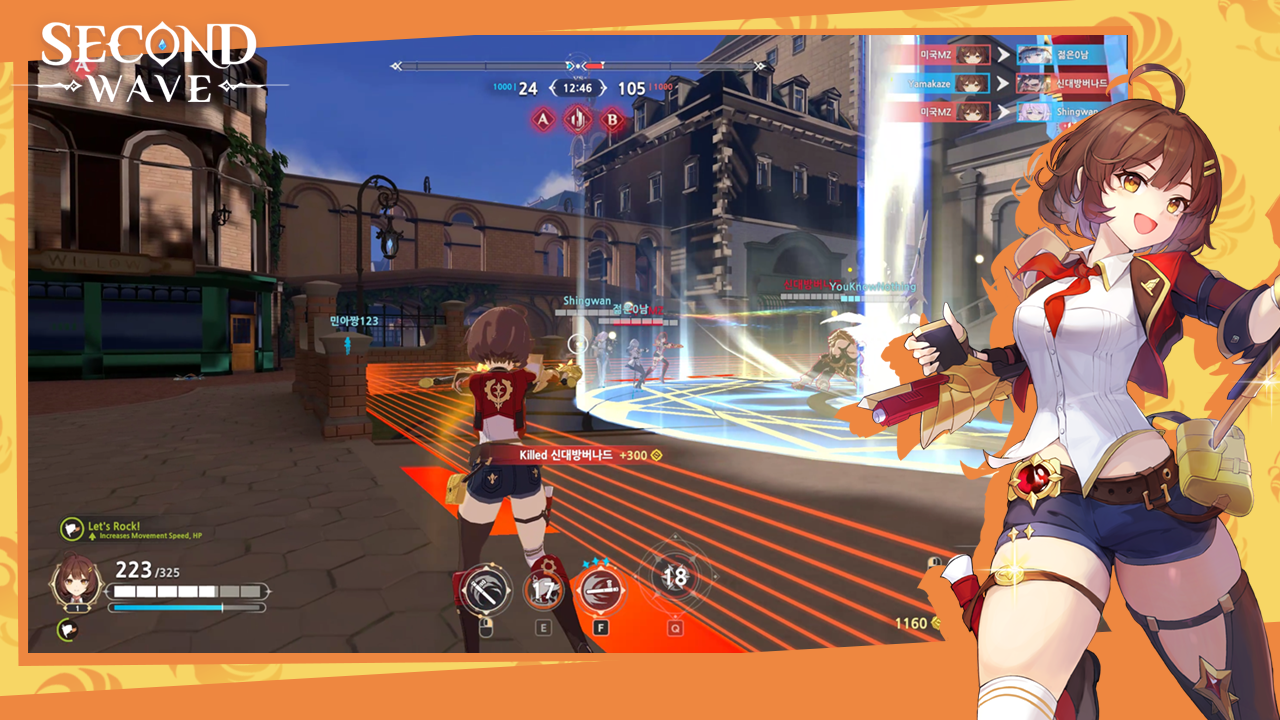 Screenshot of Second Wave