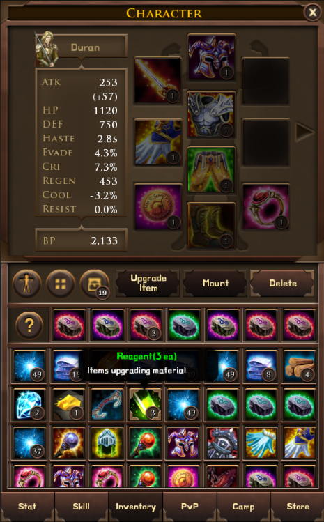 Pangaea Story ภาพหน้าจอเกม