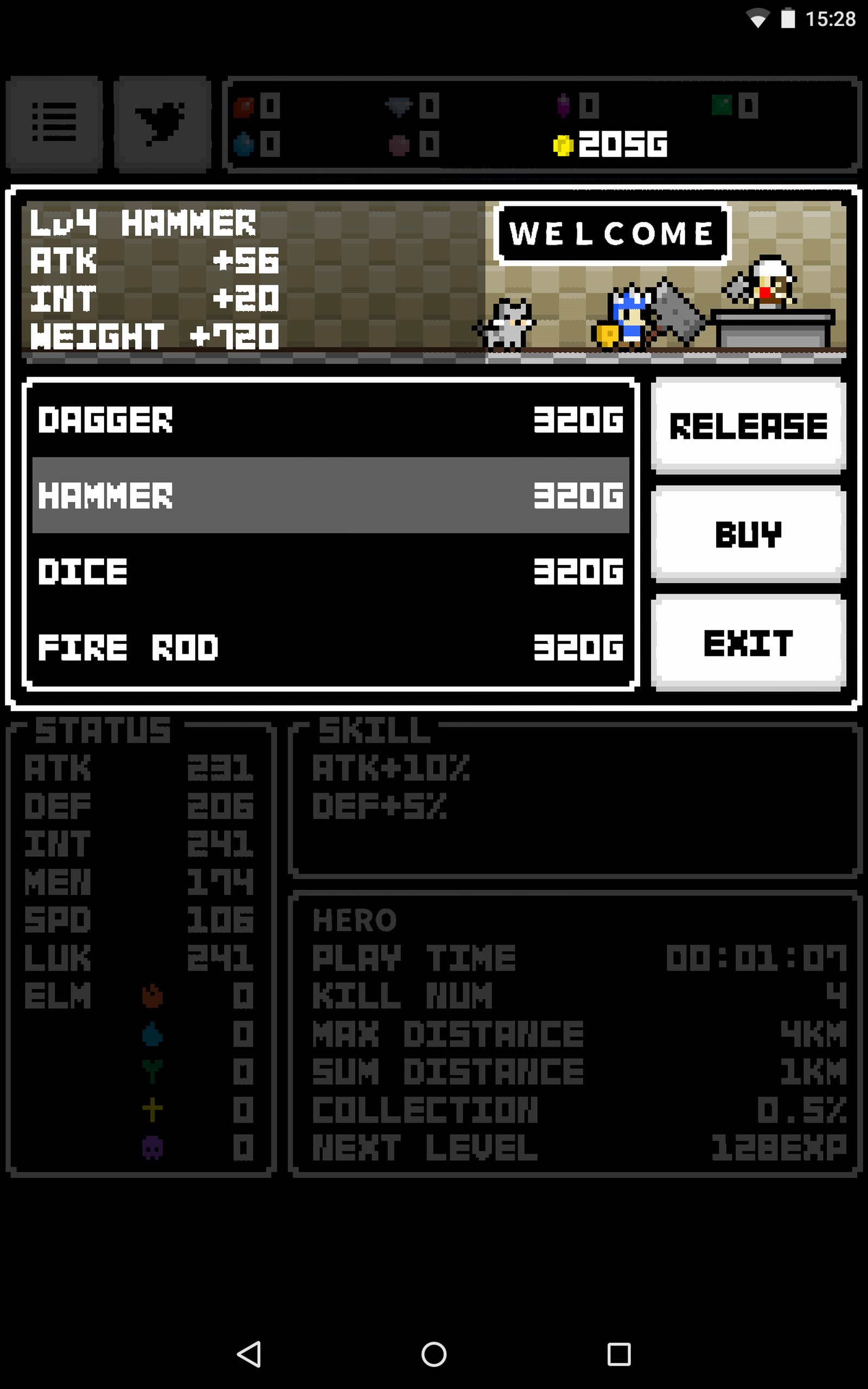 Captura de Tela do Jogo MinuteSlash