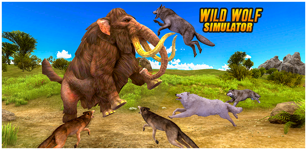  ภาพหน้าจอของวิดีโอ Wolf Simulator Wild Animal