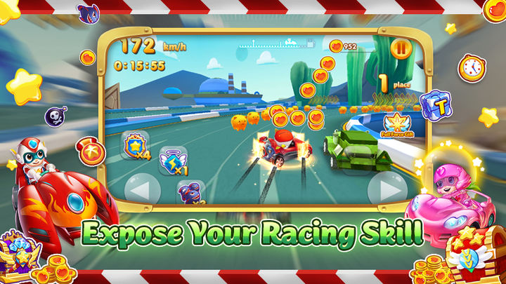 Screenshot 1 of Sugar Rush - Car Robot Racing 22.0
