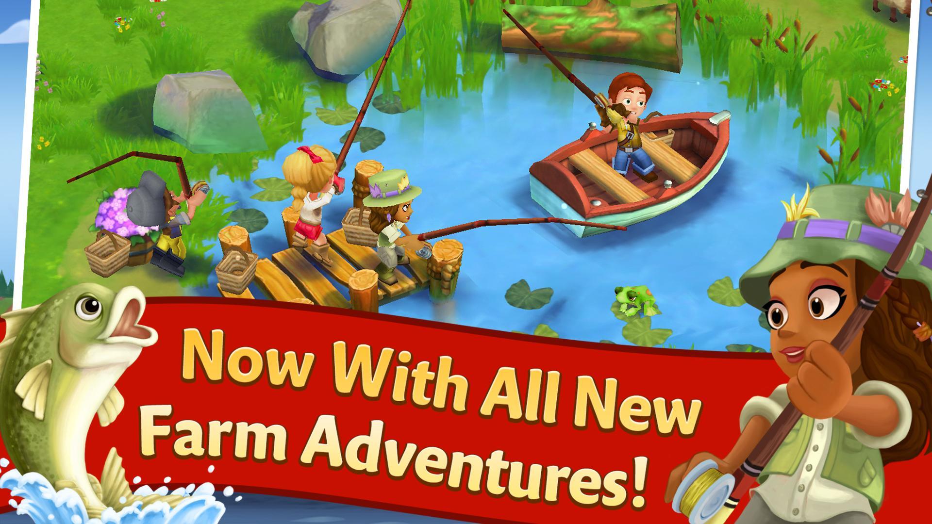 Captura de Tela do Jogo FarmVille 2 Aventuras no Campo