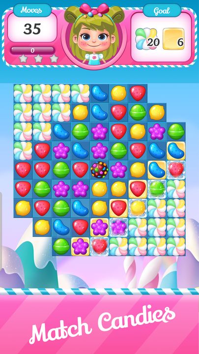 Screenshot 1 of Sweetie Candy Match 3.0.1