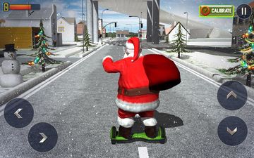 Hoverboard Rider 3D:Santa Xmas ภาพหน้าจอเกม
