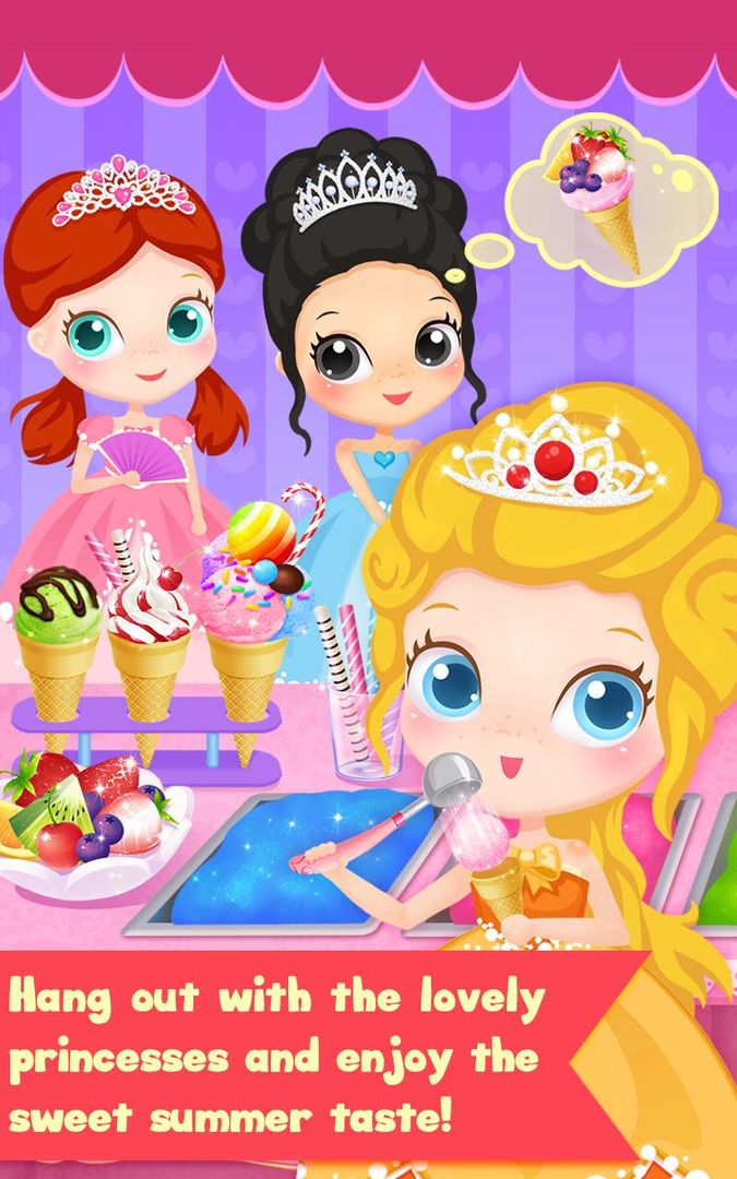 Princess Libby: Icecream Party 게임 스크린 샷