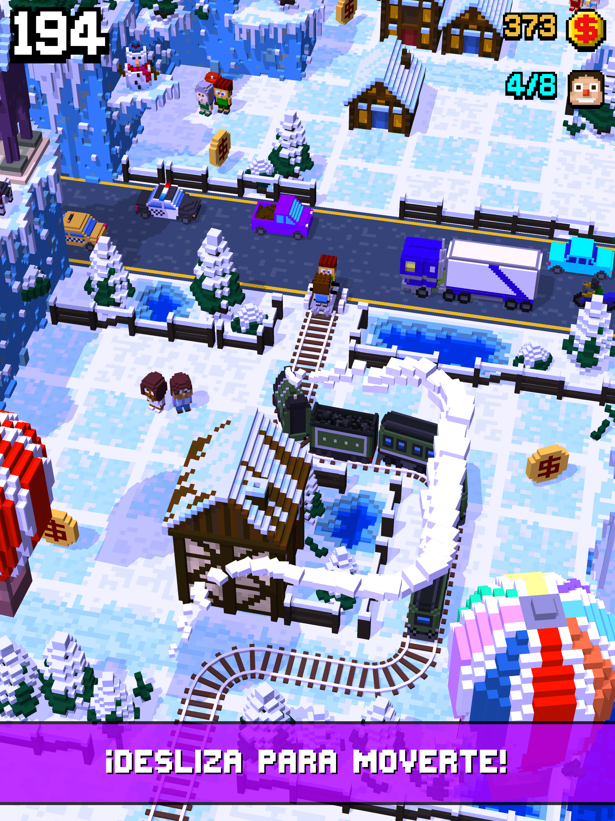 Captura de Pantalla del Juego Tracky Train