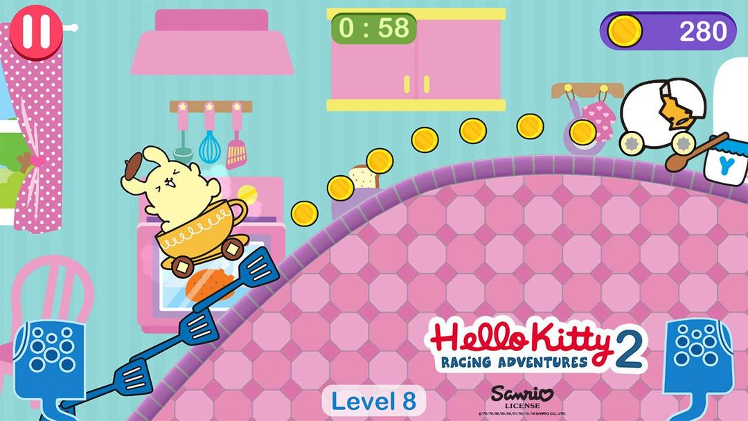 Hello Kitty games - car game遊戲截圖