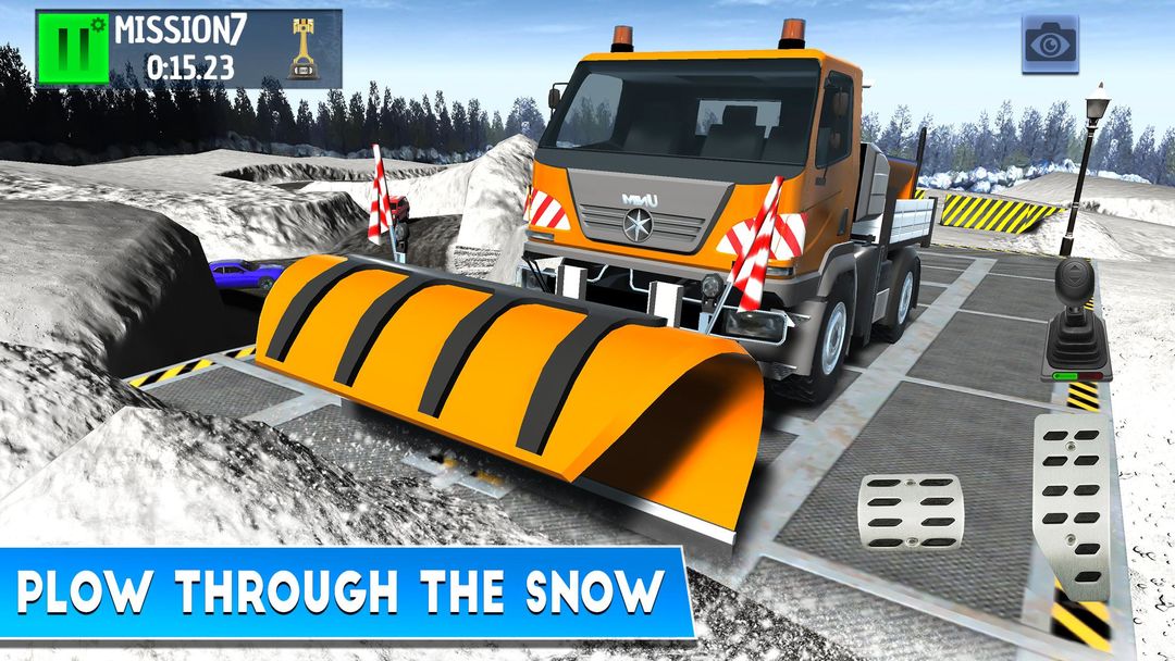 Winter Ski Park: Snow Driver 게임 스크린 샷