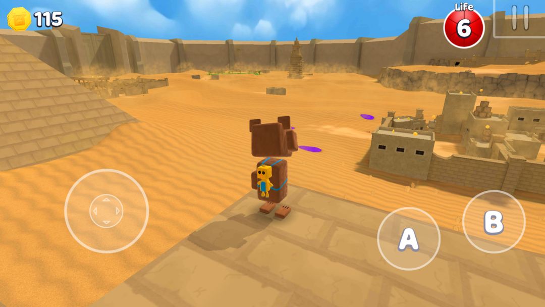 Super Bear Adventure ภาพหน้าจอเกม