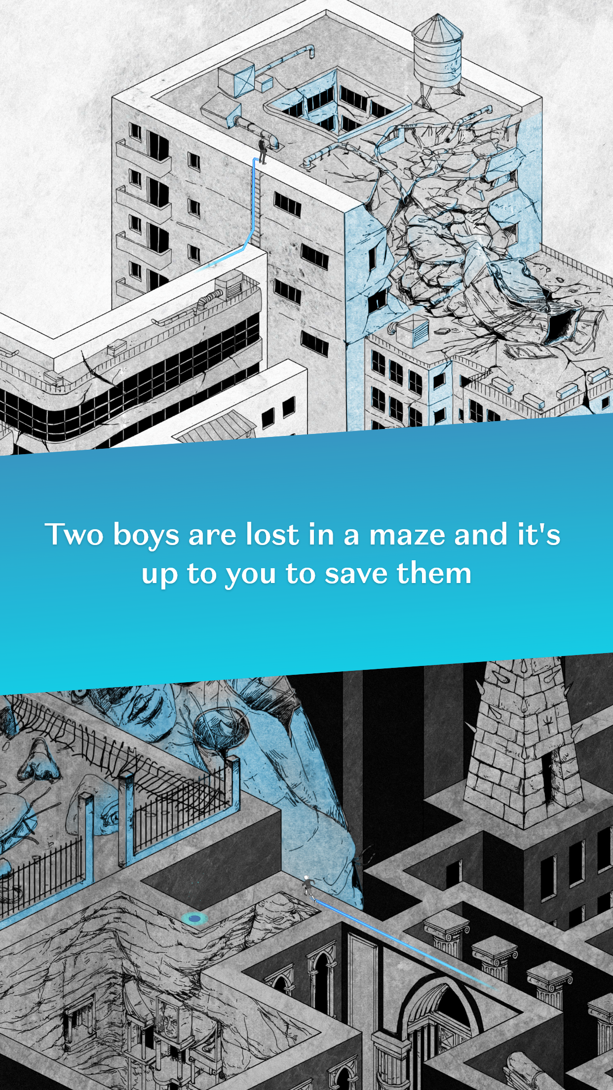 Unmaze Game Screenshot