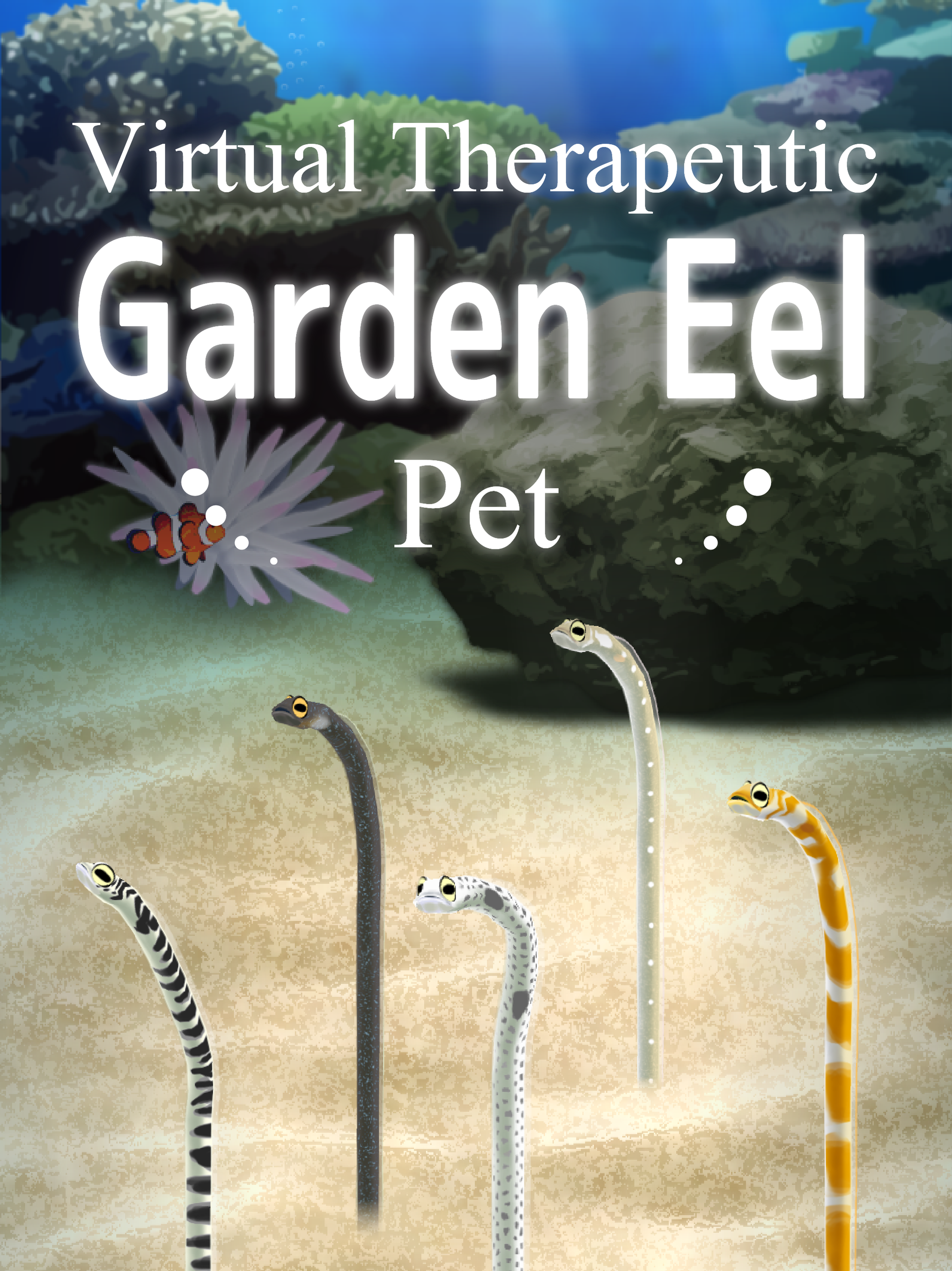 Cuplikan Layar Game Garden Eel Pet