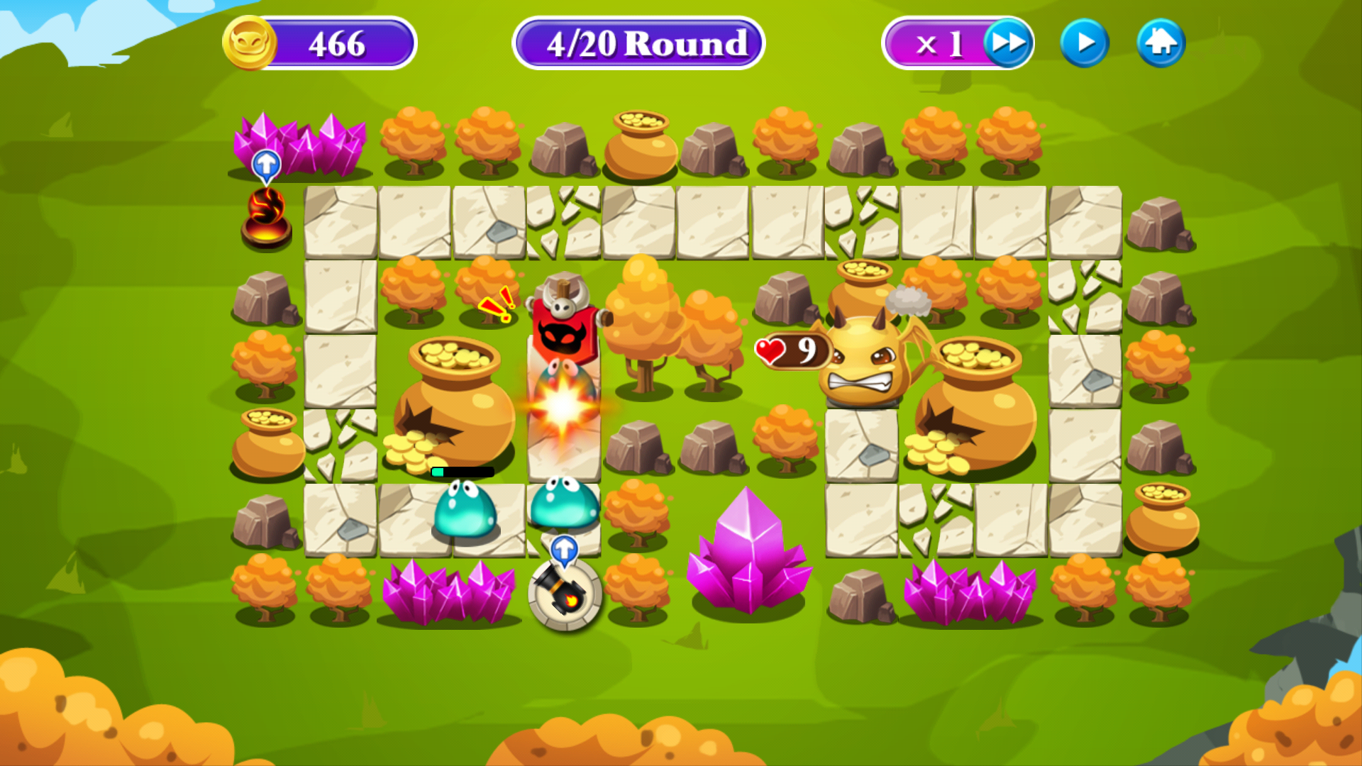 Dragon Defend 遊戲截圖