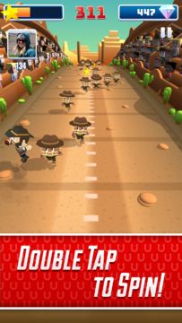 Captura de Tela do Jogo Marshawn Lynch Blocky Football