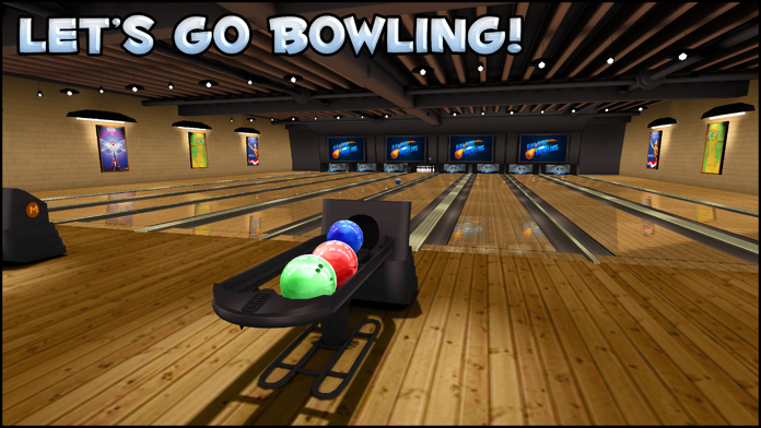 Galaxy Bowling HD Game Screenshot