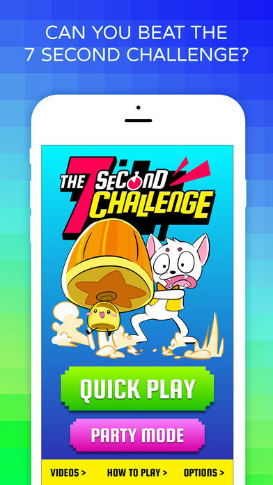 Screenshot of The 7 Second Challenge