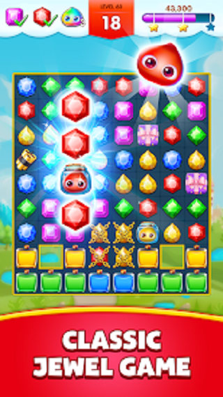 Jewel Crush Legend - Match 3 P 게임 스크린샷