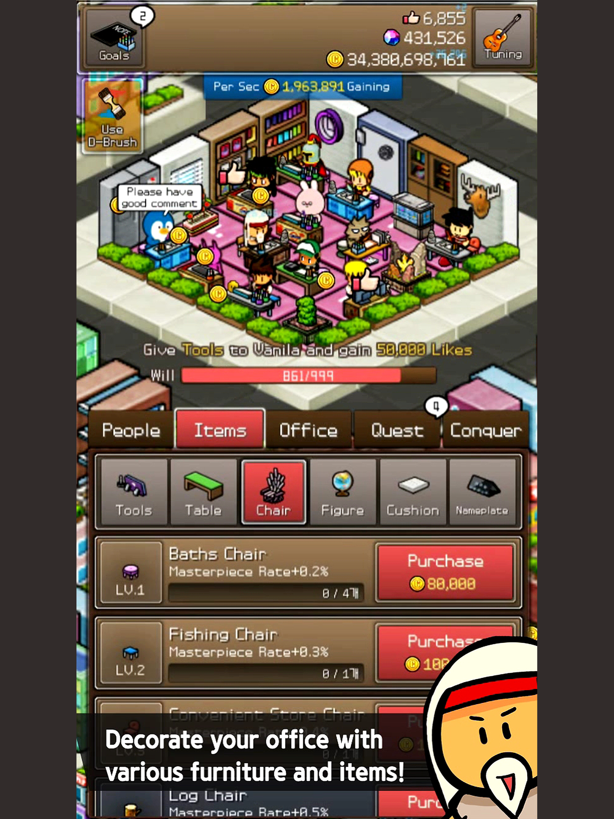 Tap Tap Cartoon - Cartoon999 Game Screenshot