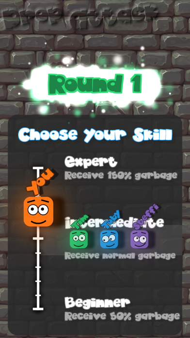 Drop Attack Game Screenshot