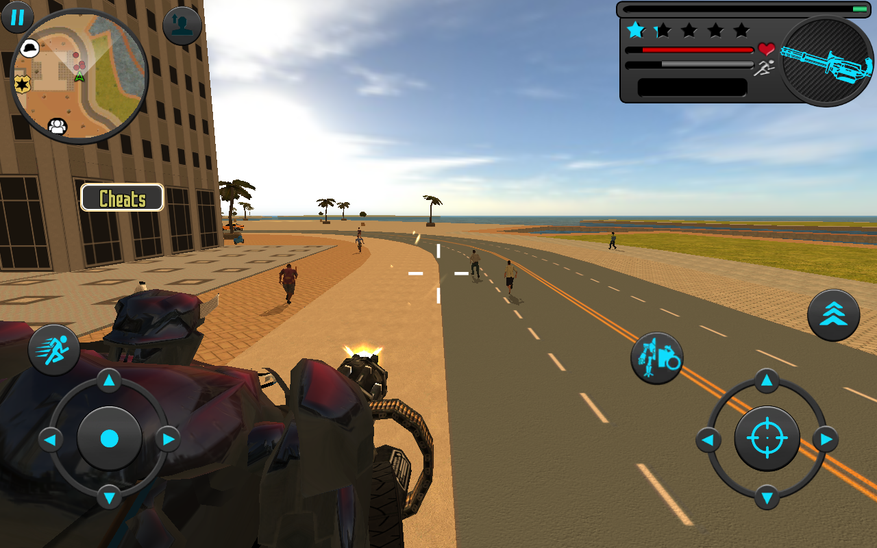 X Series Robot Game Screenshot