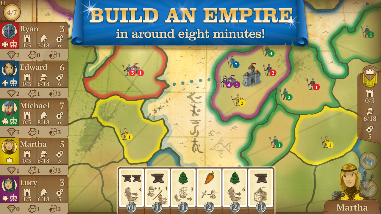 Eight-Minute Empire Game Screenshot