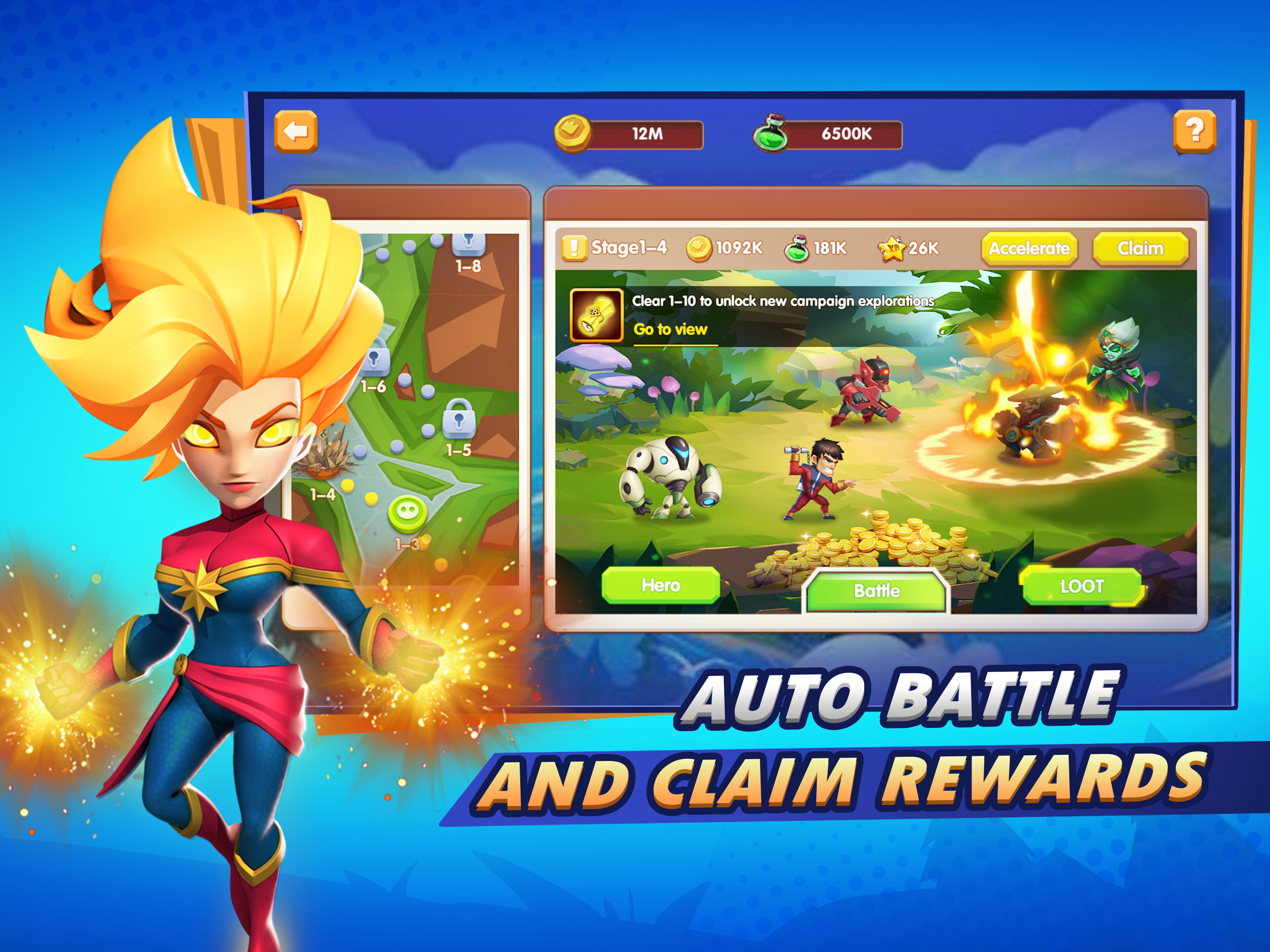 AFK Eternals: Fantasy Adventure - Idle RPG Arena Game Screenshot