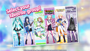 Cuplikan Layar Game HATSUNE MIKU: COLORFUL STAGE!