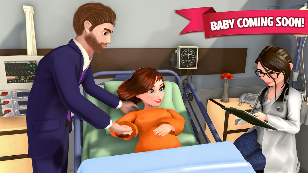 Pregnant Mom Simulator 3d screenshot game