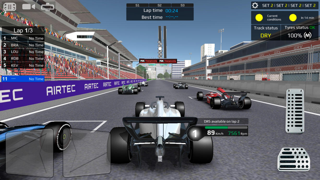 Cuplikan Layar Game Fx Racer