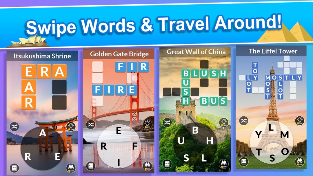 Screenshot of Words with Bible: Free word games for adults