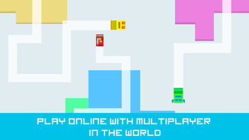 Paper.io Multiplayer Free Ads Game Screenshot