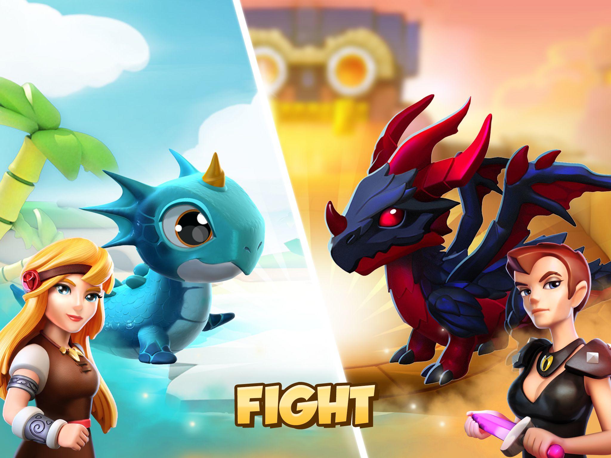 Cuplikan Layar Game Dragon Mania Legends