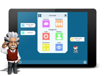 Скриншот игры Einstein Brain Training