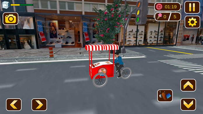 Ice Cream Beach Delivery Simulator Game Screenshot
