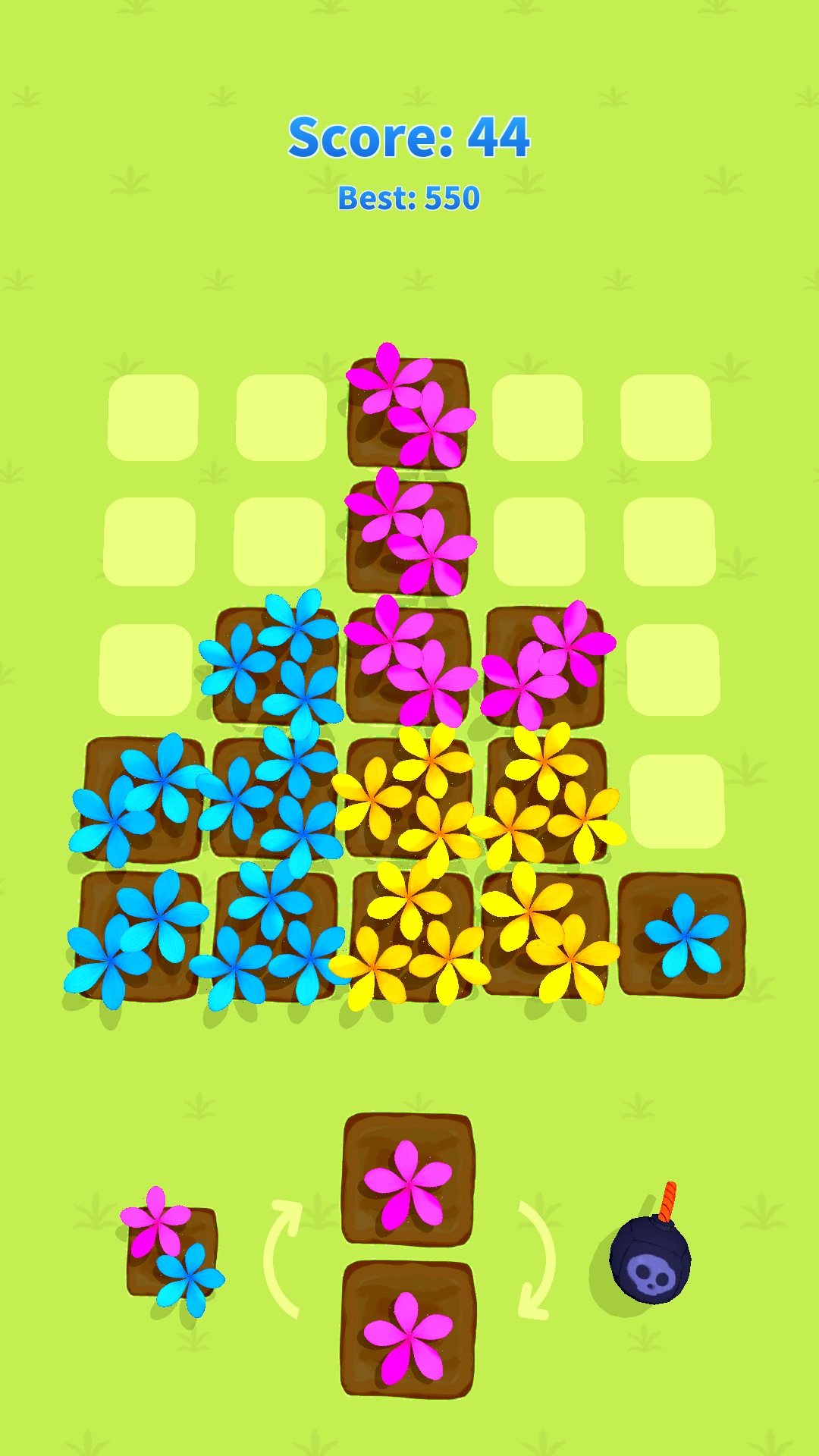 Blossom Puzzle Game Screenshot