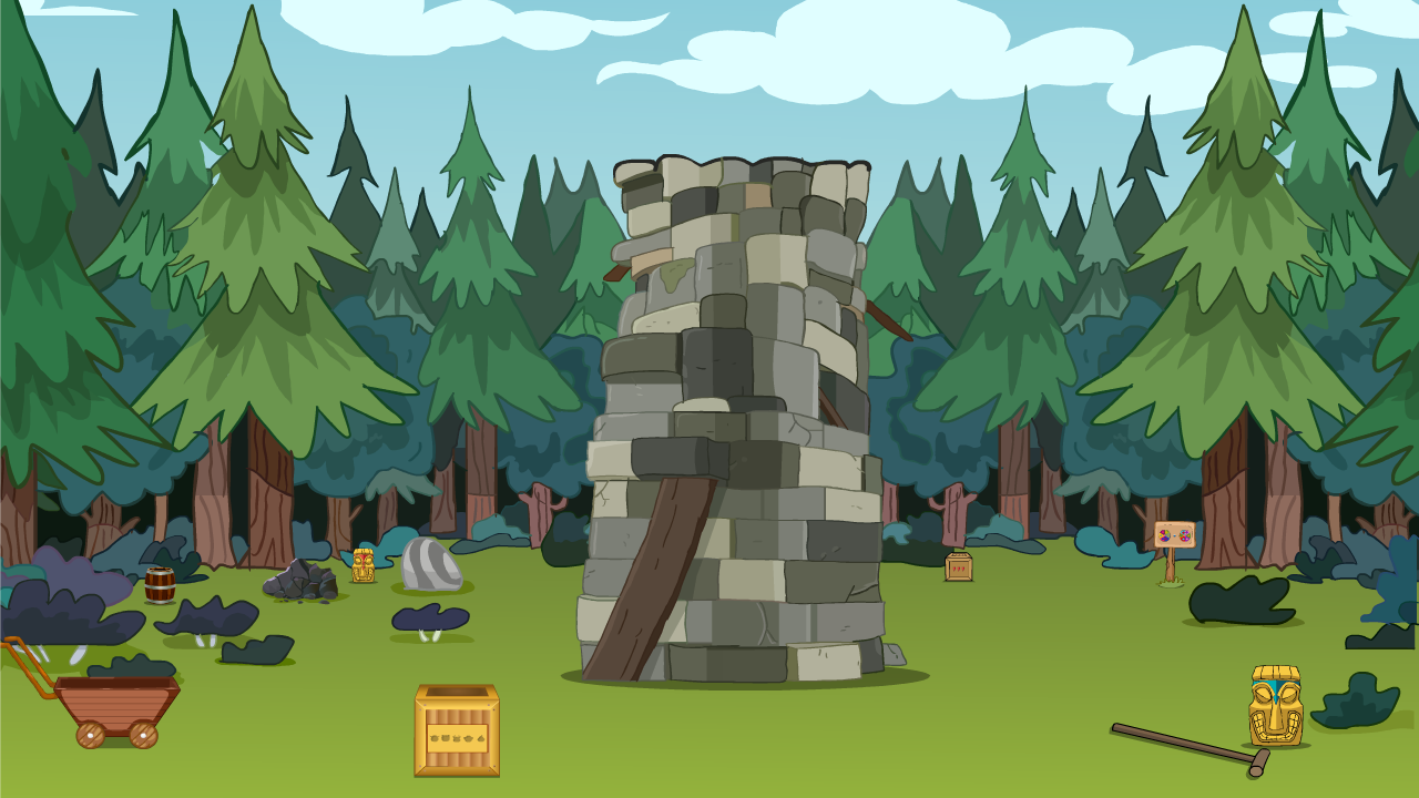 Gold Box Treasure Escape 遊戲截圖