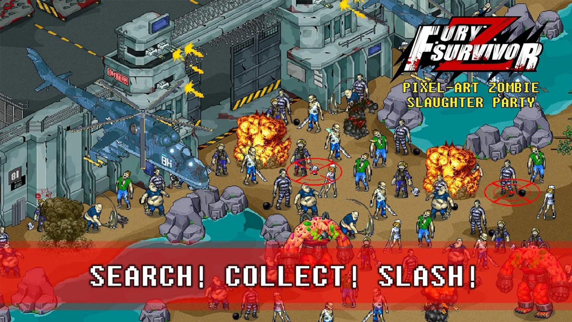Fury Survivor: Pixel Z Game Screenshot